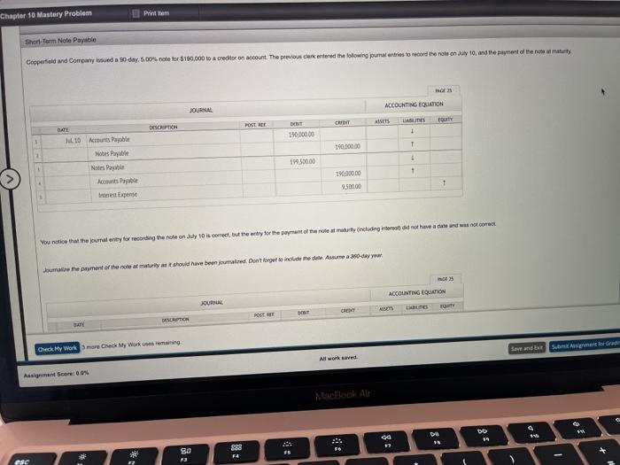 meet your predecessore jobbet suddenly, and was not able to complete all