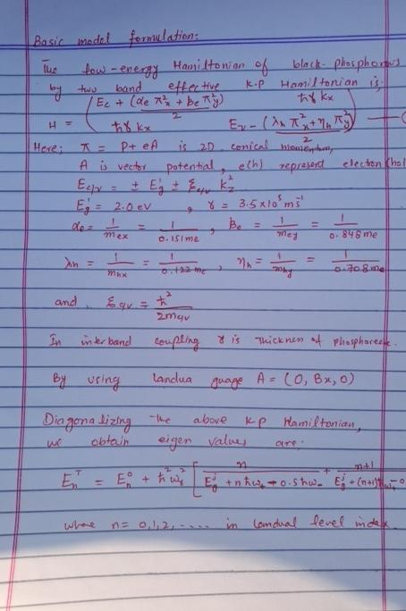  Solve this Hamiltonian by digonalizing method and find eigen values of
