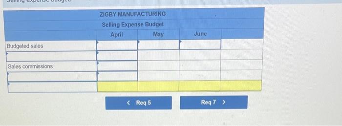 a given month ending materials inventory to equal 50% of the next