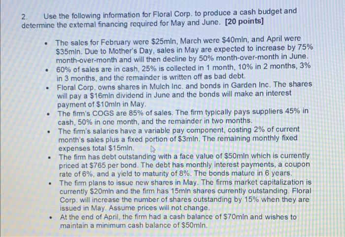 hello, i just need point 3 and 4 . 2. Use the