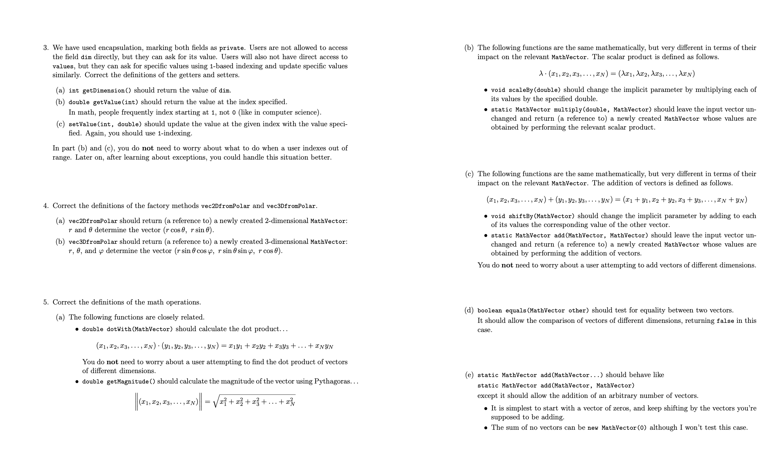  Please make changes to the following java code following the instruciton