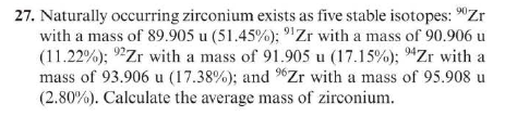 the isotopes are 46Ti with a mass of 45.953u(8.0%);47Ti with a mass