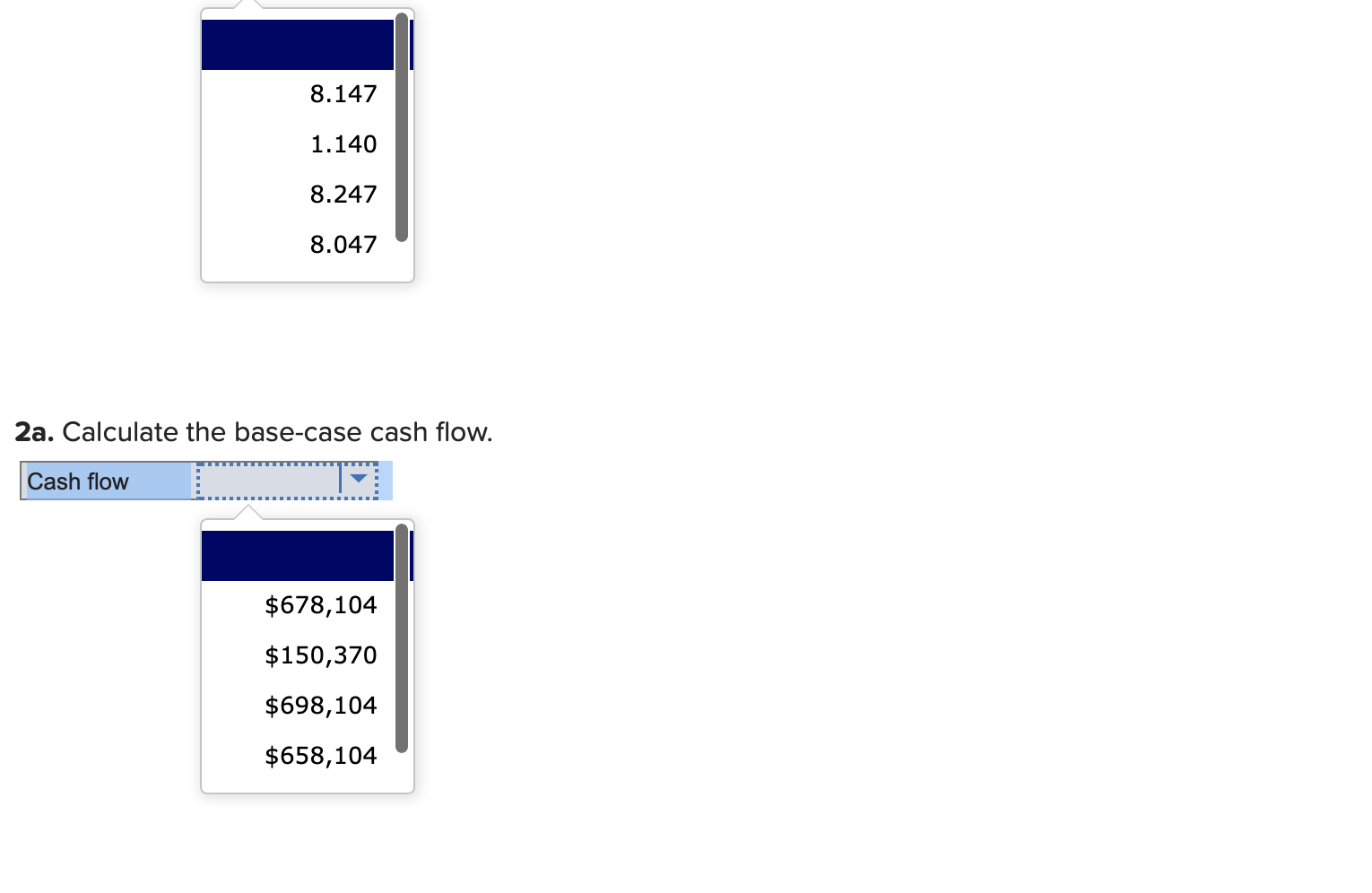 $787,000, has a life of 7 years, and has no salvage value.