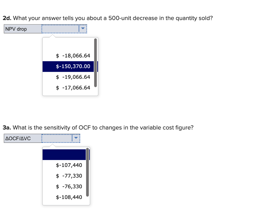 project. Sales are projected at 136,000 units per year. Price per unit