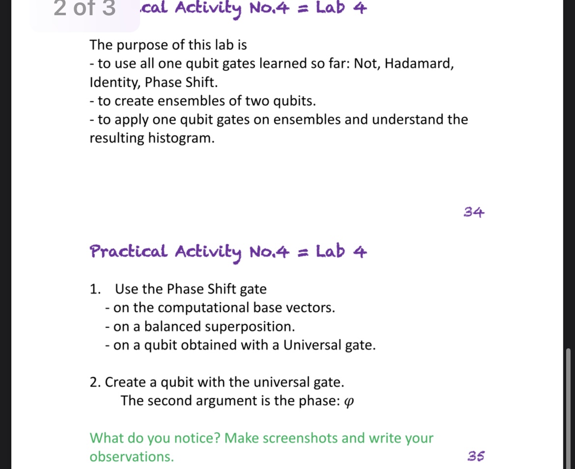  Using IBM Quantum composer. do the following:- The purpose of this