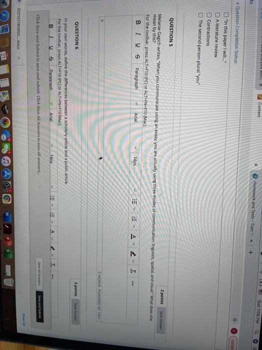 to determine if a source is scholarly? For the toolbar.press ALT+F10 (PC)