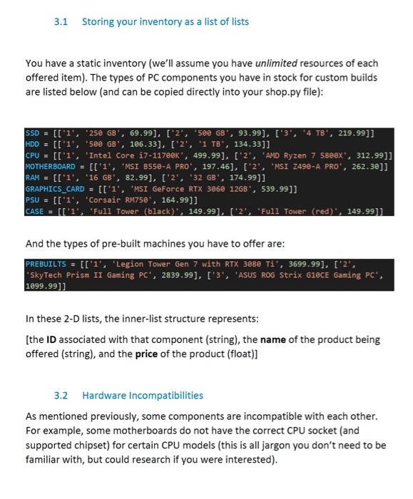 which takes no parameters and acts as the heart of the program.