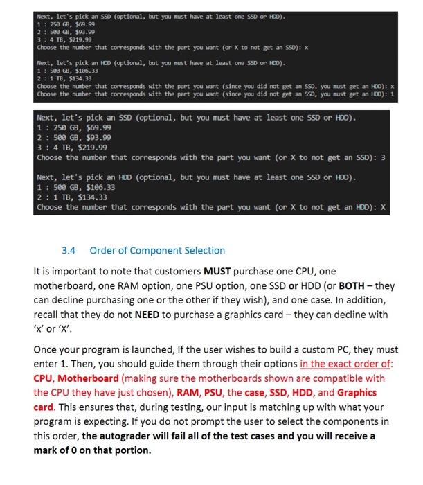 but can (and definitely should) get help from separate helper functions (you'll