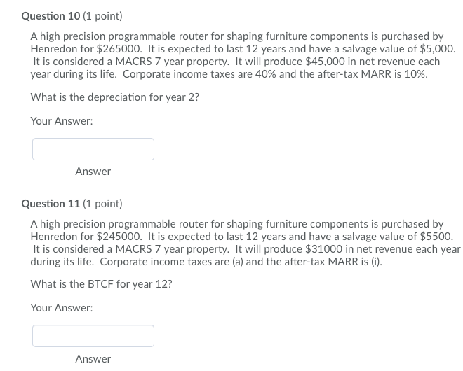 Question 10 (1 point) A high precision programmable router for shaping