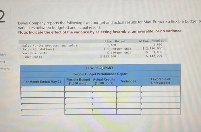 tabs below. Compute total fixed costs. 1. Compute total variable cost per