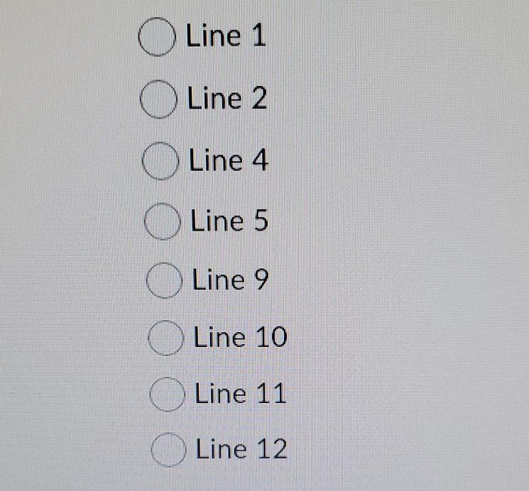 an object? public class Account{ private double balance, // Line 1 //