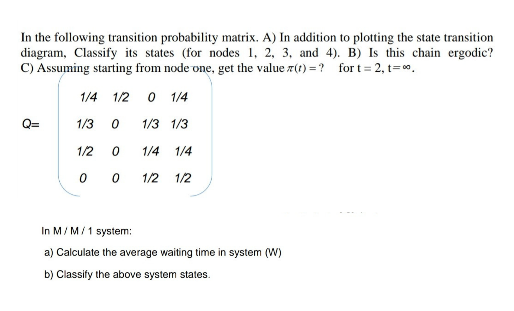 I want a solution from a professor in network engineering In the