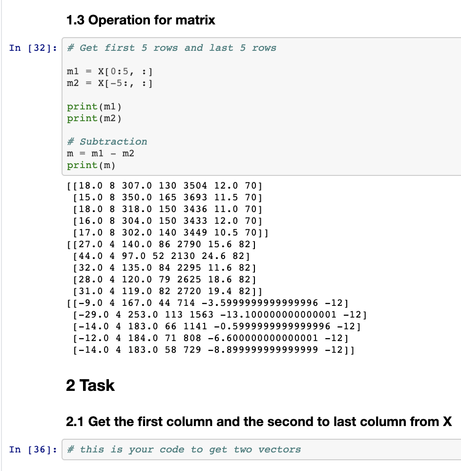 first part of my lab. For the second part Im supposed to