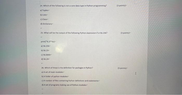 def f(x)= deff1("args "*hwargs): print("Sanfoundty") retuen (args, * kwaras) 4 return {1