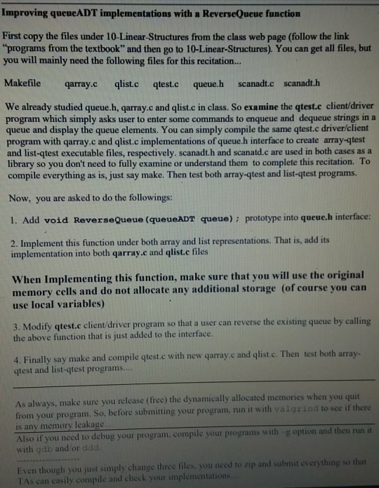  qtest.c /* * File: qtest.c * ------------- * This program tests