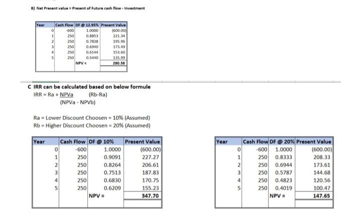 what formula do I use in excel to get these numbers? and