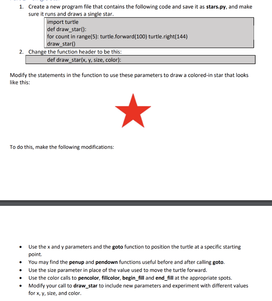 Basic Python Question I need help modeling the code in number one.