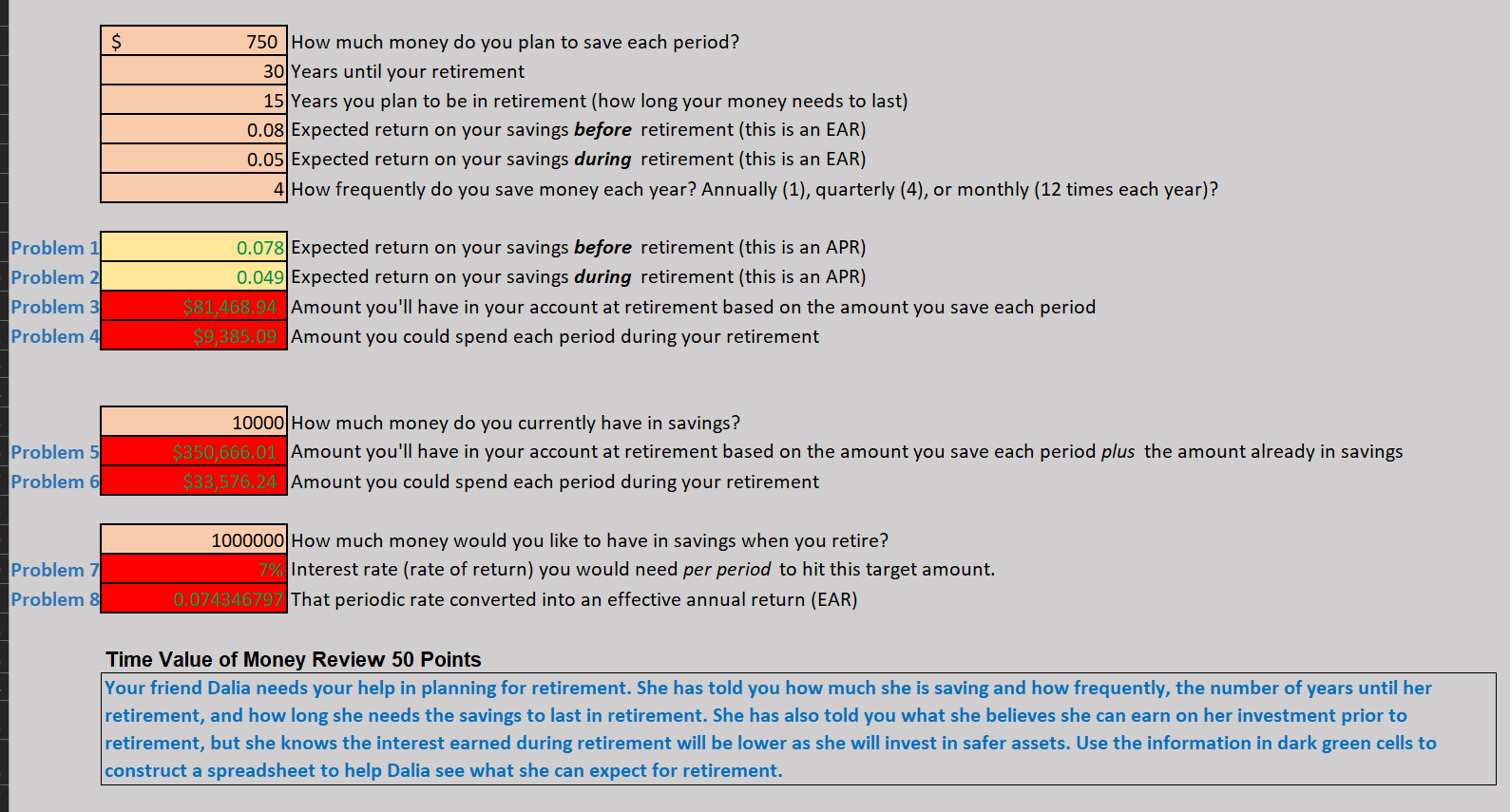 $ 750 How much money do you plan to save each