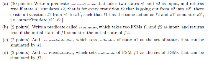 statesimulate that takes two states s1 and s2 as input, and returns