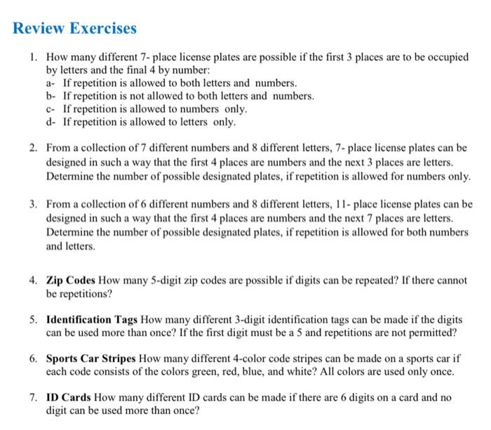 I need to solve these problems and know how to solve them