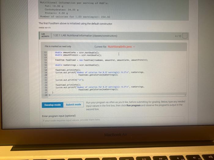 default constructor should initialize the name to "None' and all other fields