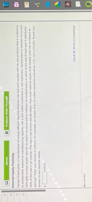 How do I solve this and what is the correct snswer? External