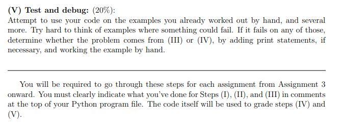 I, II, and III of that process before you begin writing any