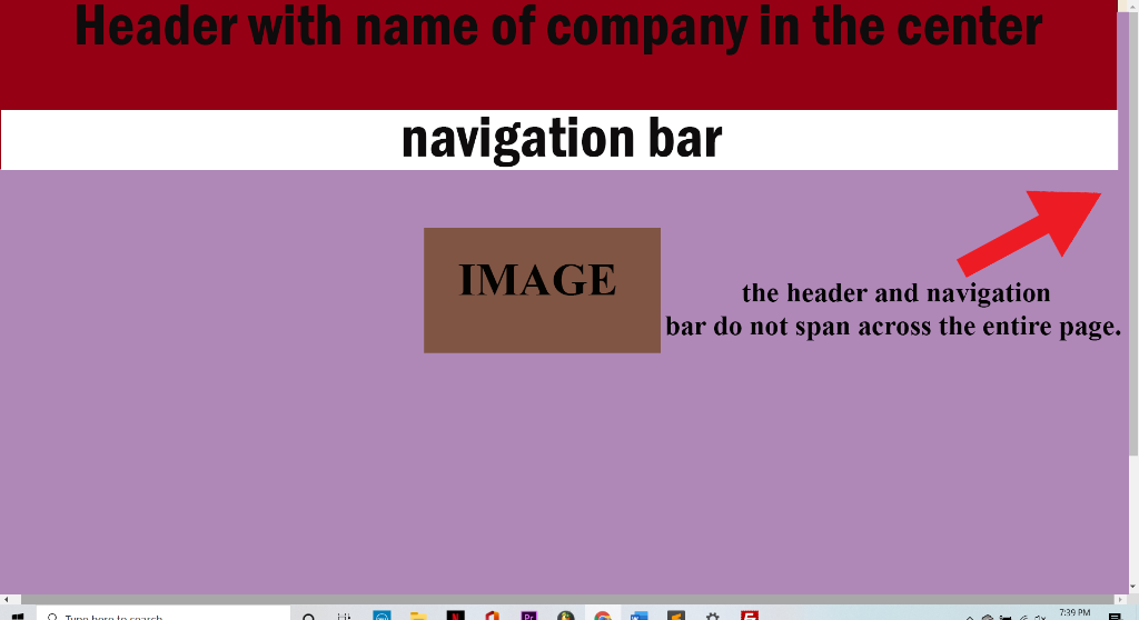 is visible. So, I am able to scroll right and see the