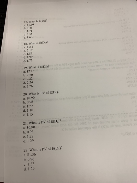 three e. None. 14. If you pay $1,000 for a 30-year bond