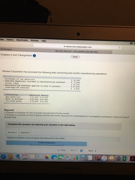 and variable manufacturing overhead of $2.00 per direct labor-hour. Harris's actual manufacturing