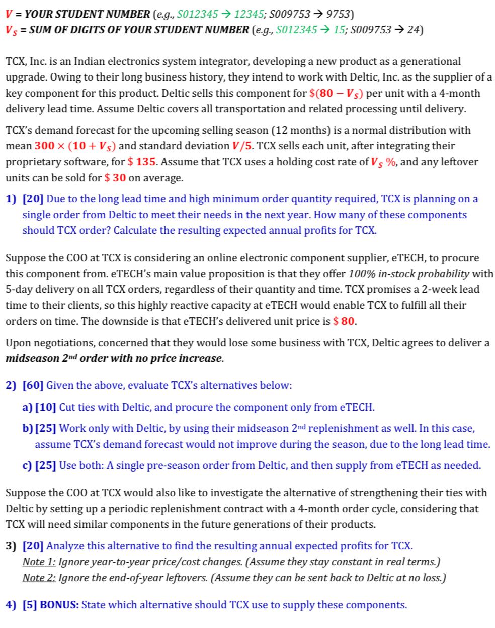  V =12345 VS=24 TCX, Inc. is an Indian electronics system integrator,