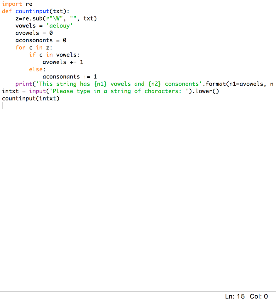 Python, I am working on the code down below but I want