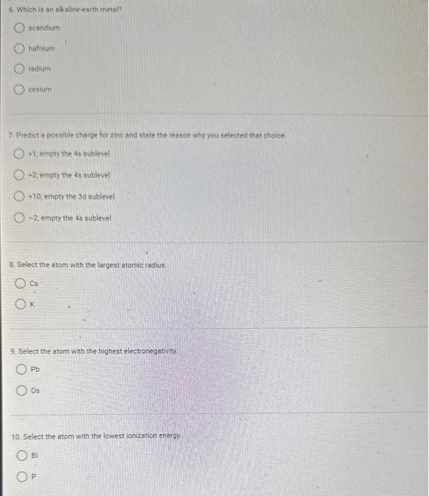  answer these questions, no need to show work just the answer,