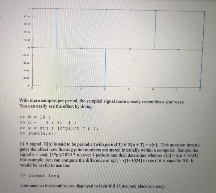 7] >> N - 4; >> x = sin((2*pi) / Nn); >>