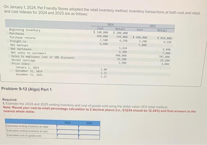 (Aigel Patt Mrawese Problem 9-13 (Algo) Part 3) treinet Preblere 9-13 (Aigo)