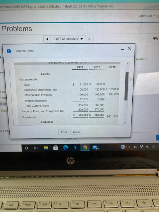 Click the icon to view the balance sheet.) Read the requirements. Requirement