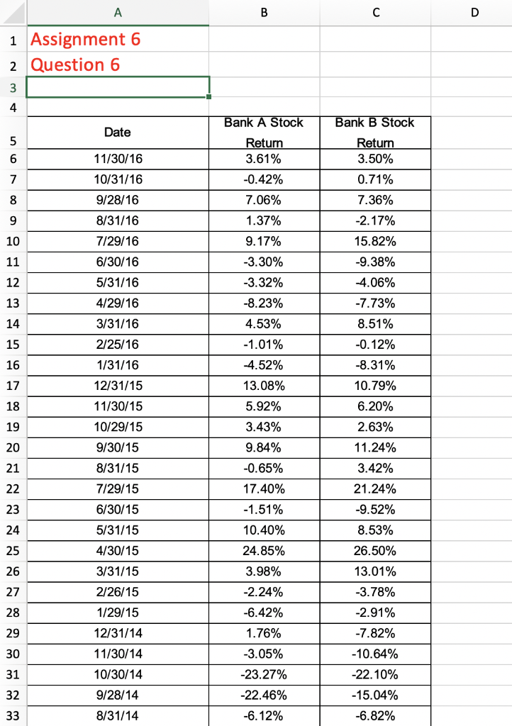 1 Assignment 6 2 Question 6 4 an toc an toc