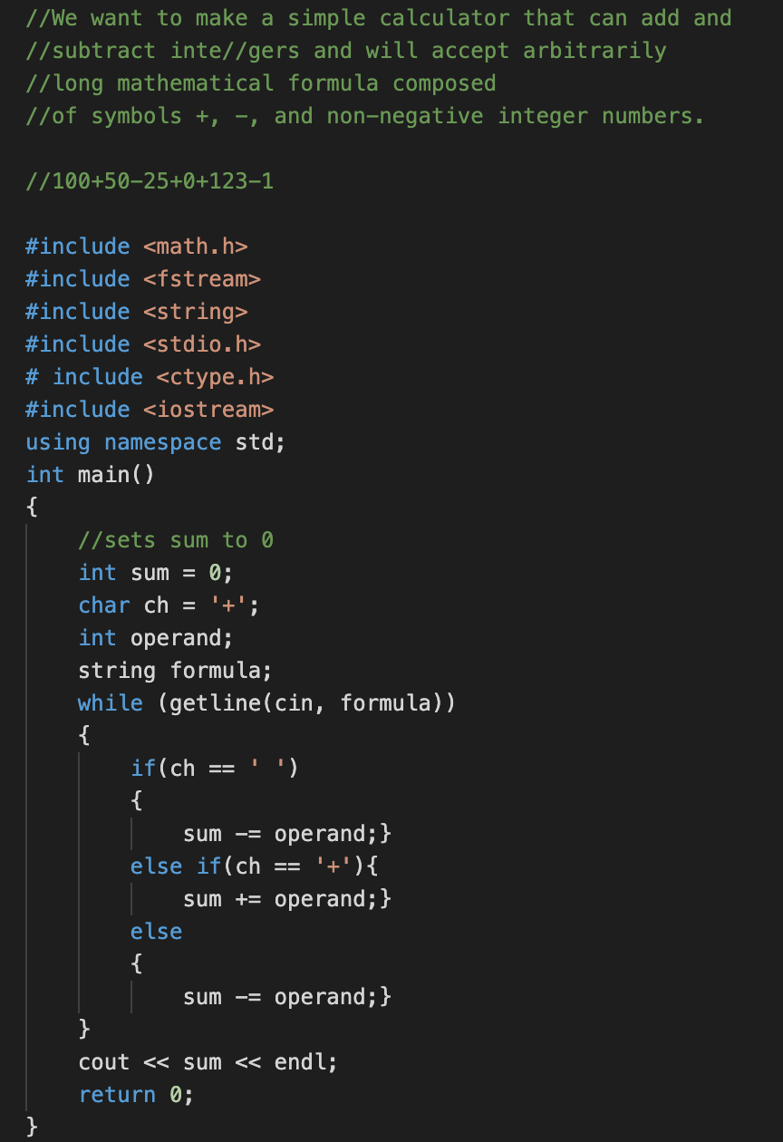 I Tried to do this coding, next to the question Is my