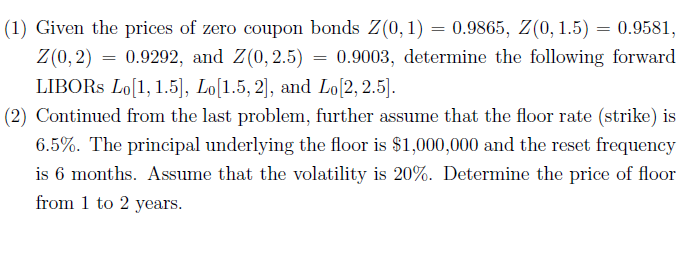  reset frequency is the interest rate is changed every 6 months
