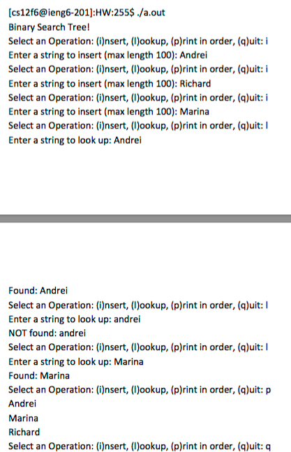  Binary Search Tree in C! Please help me finish this code