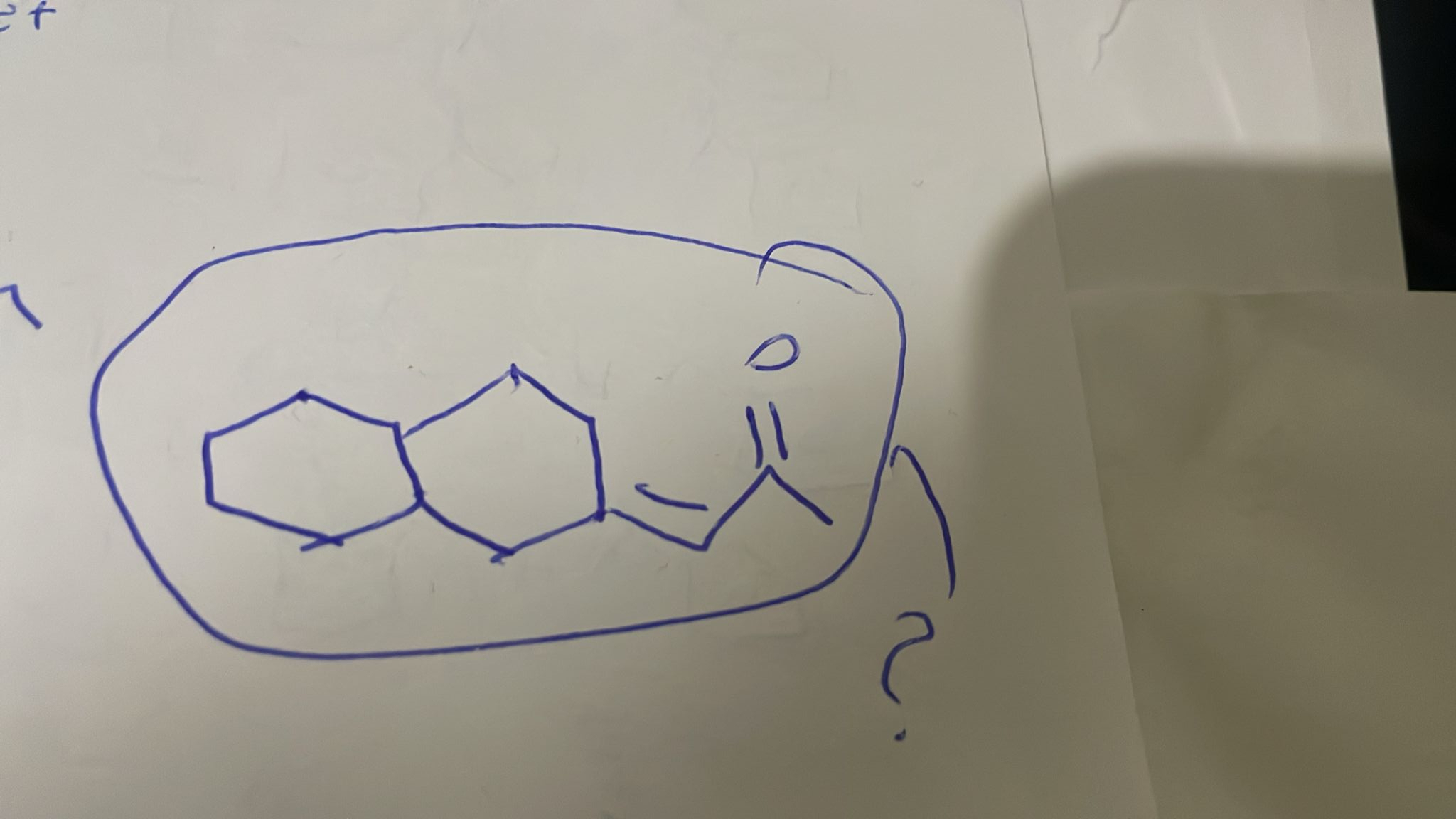  Using methylcinylketone, cyclohexanone and acetoacetate as the only carbon source, make