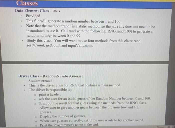 report if your guess is the random number that was generated. Your