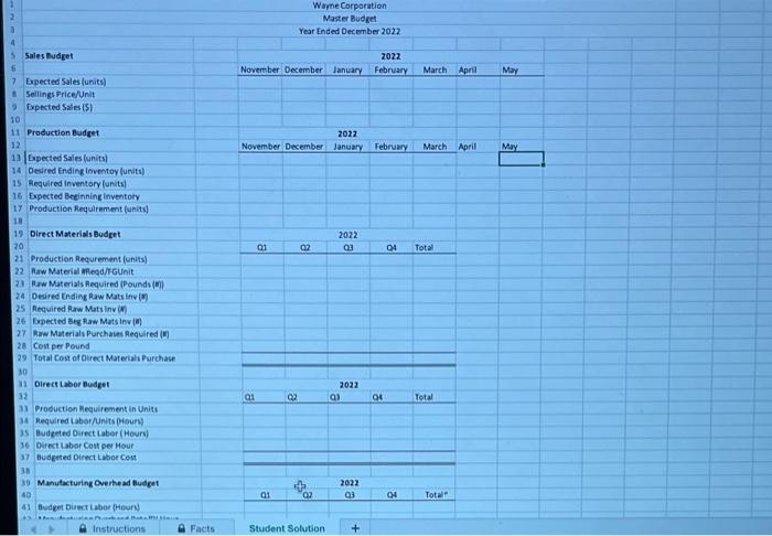 step is to plan for the first quarter of that coming year.