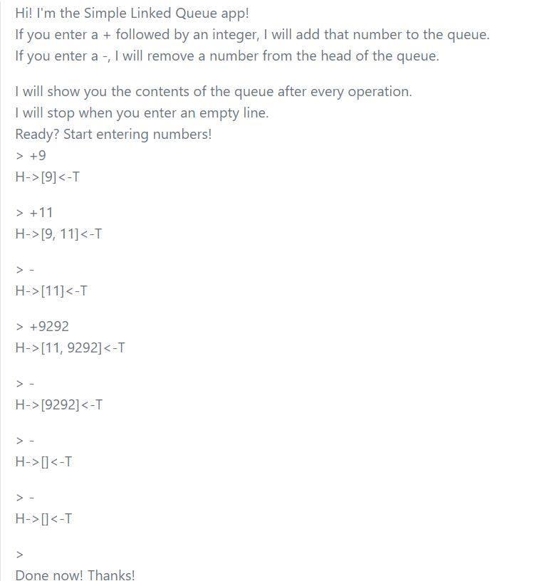 Node next; Node(T data, Node next){ this.data = data; this.next = next;