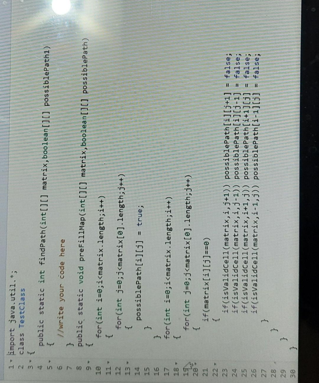few landmines arbitrarily placed (marked as O), calculate the length of the