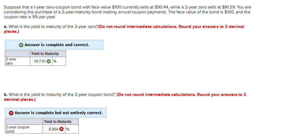 What is the answer to the second question? Suppose that a 1-year