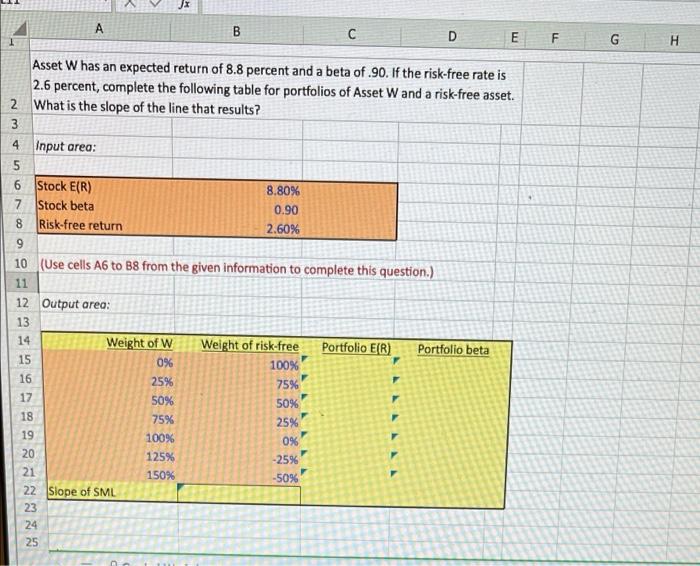 PLEASE POST EXCEL FORUMALS A B E F G 7 Asset W