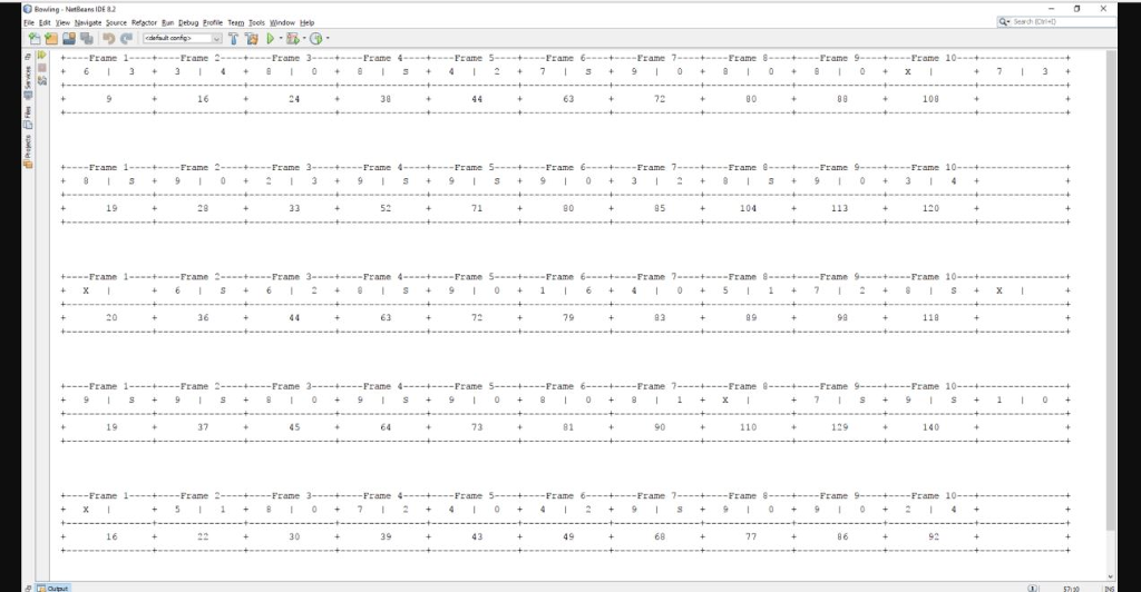 ( Java Assignment ) Write a program that simulates and scores a