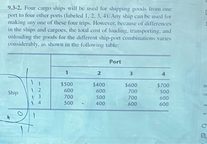 solve it using matlab and please can i know the steps 9.3-2.