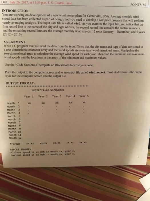  Please help on this c program . Provide variables in description